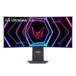 LG Ultragear Ultrawide OLED Curved Gaming Monitor 45 QHD 3440x1440 240Hz με Χρόνο Απόκρισης 0.03ms GTG