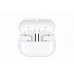 Samsung Galaxy Buds3 Pro Bluetooth Handsfree Ακουστικά με Αντοχή στον Ιδρώτα και Θήκη Φόρτισης Λευκά