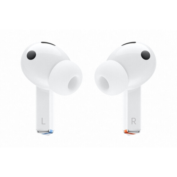 Samsung Galaxy Buds3 Pro Bluetooth Handsfree Ακουστικά με Αντοχή στον Ιδρώτα και Θήκη Φόρτισης Λευκά