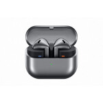 Samsung Galaxy Buds3 Bluetooth Handsfree Ακουστικά με Αντοχή στον Ιδρώτα και Θήκη Φόρτισης Silver