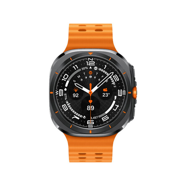 Samsung Galaxy Watch Ultra Titanium 47mm Αδιάβροχο με eSIM και Παλμογράφο Titanium Gray