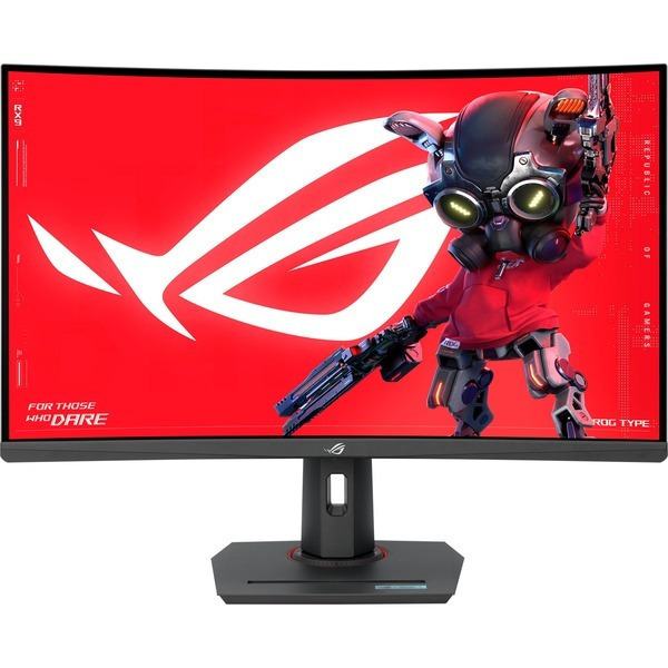 Asus ROG Strix XG32WCMS VA HDR Curved Gaming Monitor 31.5 QHD 2560x1440 280Hz με Χρόνο Απόκρισης 1ms GTG