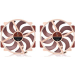 Noctua NF-A14X25R G2 PWM SX2-PP Case Fan 140mm με Σύνδεση 4-Pin 2τμχ Καφέ