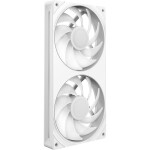 NZXT RF-U24HF-W1 Case Fan 240mm με ARGB Φωτισμό και Σύνδεση 4-Pin PWM / 4-pin NZXT RGB Λευκό
