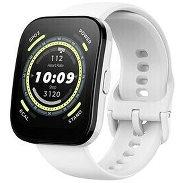 Amazfit Bip 5 46mm Smartwatch με Παλμογράφο Cream White