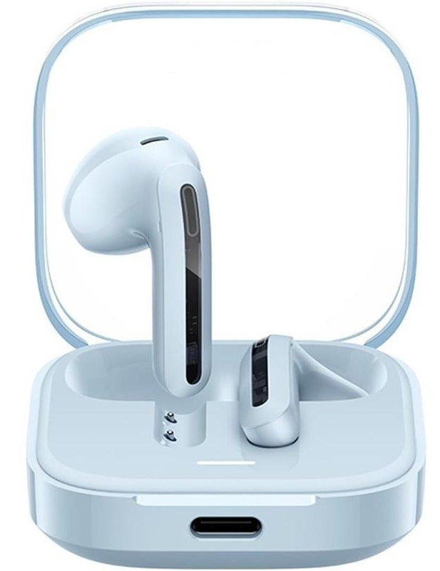 Xiaomi Redmi Buds 6 Active Bluetooth Handsfree Ακουστικά με Αντοχή στον Ιδρώτα και Θήκη Φόρτισης Μπλε