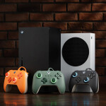 8Bitdo Ultimate C Ενσύρματο Gamepad για Xbox One / Xbox Series / PC Windows 10/11 Orange