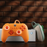 8Bitdo Ultimate C Ενσύρματο Gamepad για Xbox One / Xbox Series / PC Windows 10/11 Orange