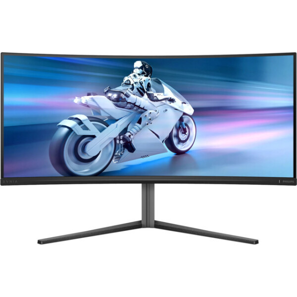 Philips Evnia 34M2C6500 Ultrawide QD-OLED HDR Curved Monitor 34 QHD 3440x1440 με Χρόνο Απόκρισης 0.03ms GTG
