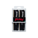 Kingston Fury Beast DDR5 128GB RAM με 4x32GB Modules και Ταχύτητα 5200 για Desktop Κωδικός KF552C40BBK4-128