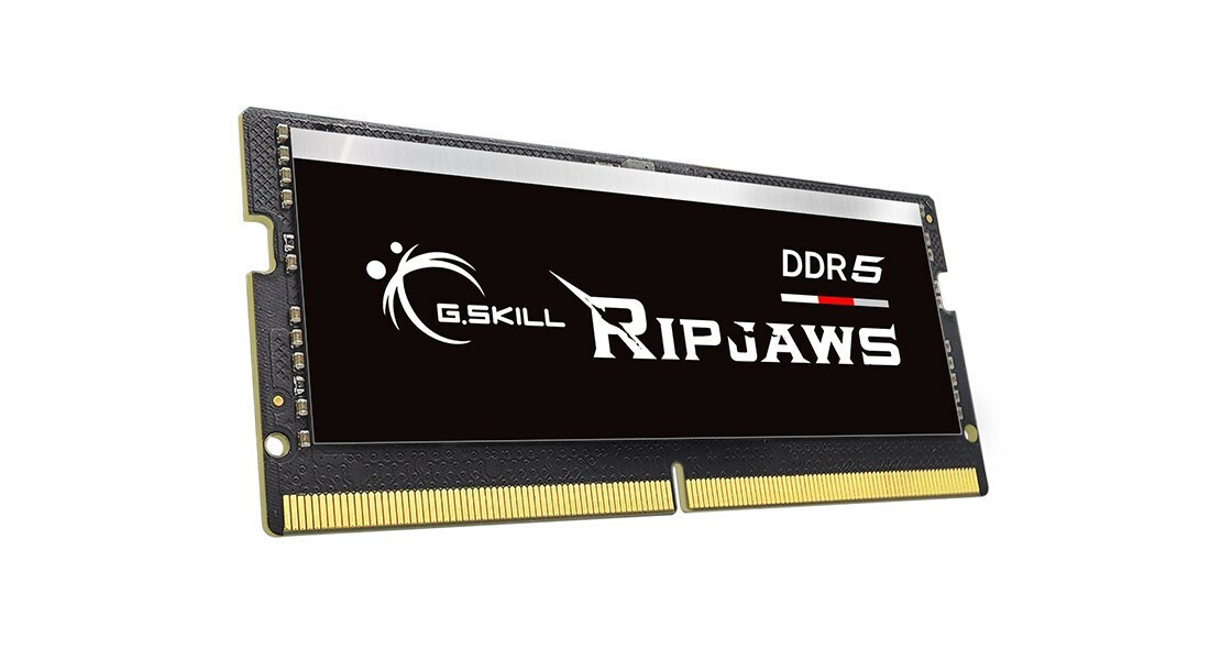 G.Skill Ripjaws DDR5 με Module 1x16GB και Ταχύτητα 4800 για Laptop Κωδικός F5-4800S4039A16GX1-RS