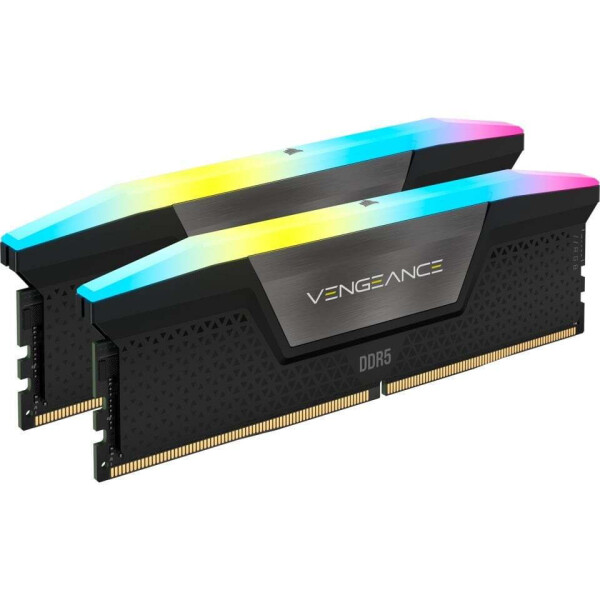 Corsair Vengeance RGB DDR5 96GB RAM με 2x48GB Modules και Ταχύτητα 6600 για Desktop Κωδικός CMH96GX5M2B6600C32