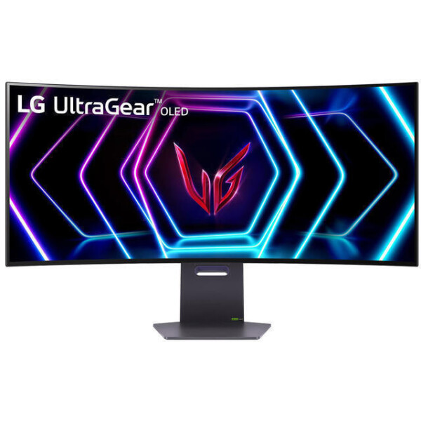 LG 39GS95QE-B OLED HDR Curved Gaming Monitor 39 QHD 3440x1440 240Hz με Χρόνο Απόκρισης 0.03ms GTG
