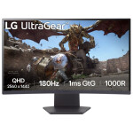 LG UltraGear 27GS60QX-B VA HDR Curved Monitor 27 QHD 2560x1440 180Hz με Χρόνο Απόκρισης 1ms GTG