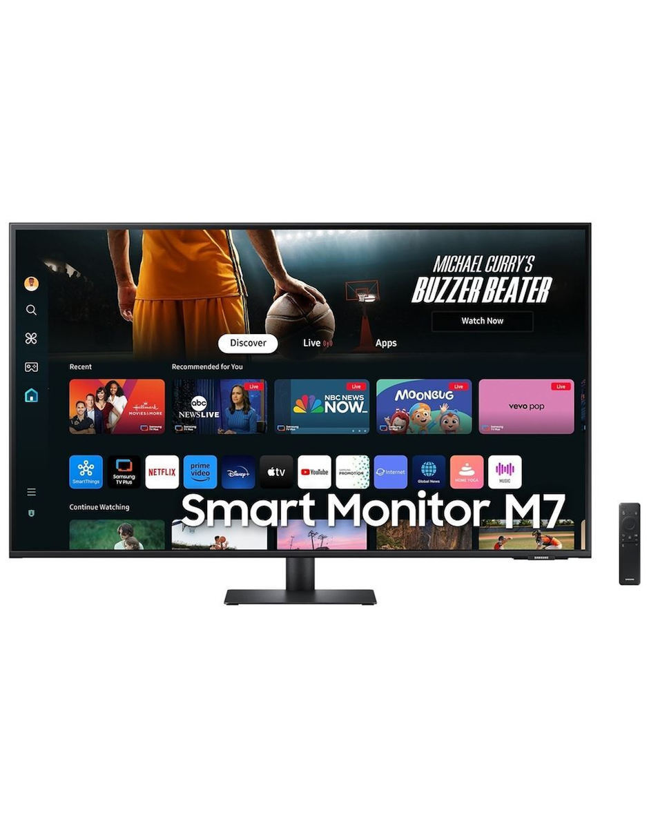 Samsung M70D VA HDR Smart Monitor 43 4K 3840x2160 με Χρόνο Απόκρισης 4ms GTG