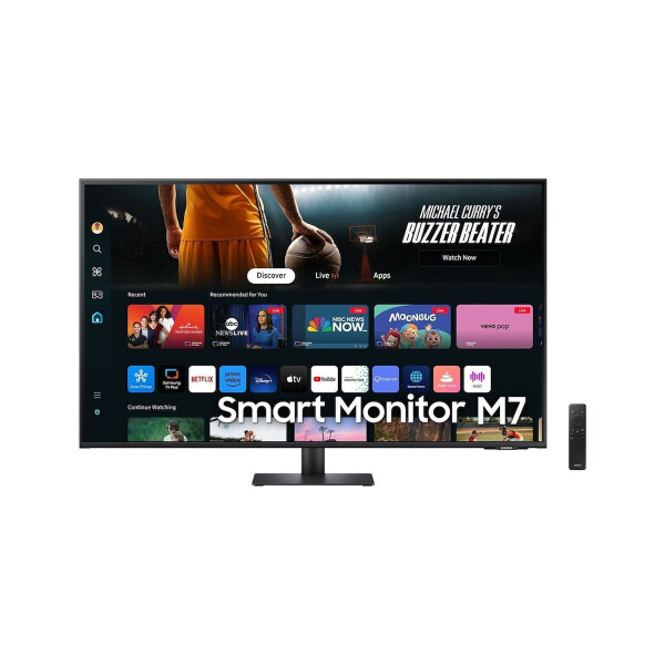 Samsung M70D VA HDR Smart Monitor 43 4K 3840x2160 με Χρόνο Απόκρισης 4ms GTG