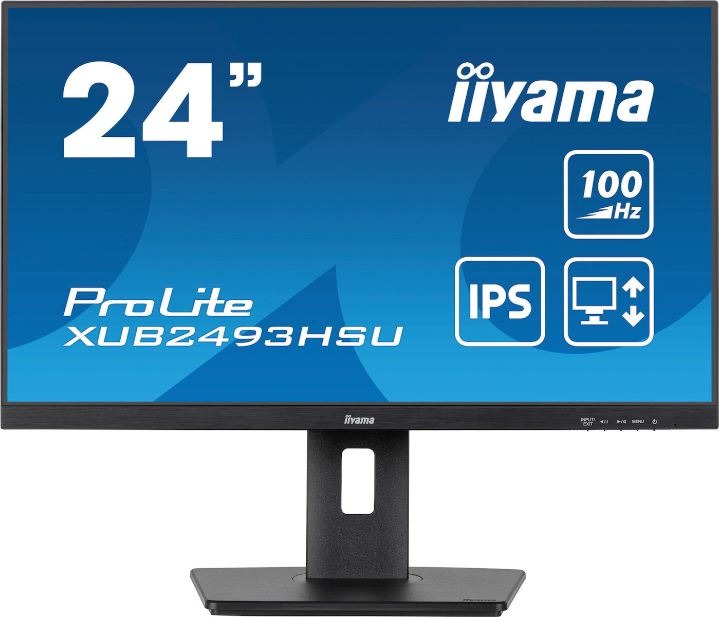 Iiyama XUB2493HSU-B6 IPS Monitor 24 FHD 1920x1080 με Χρόνο Απόκρισης 1ms GTG