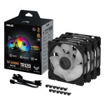 Asus TUF Gaming TR120 ARGB Case Fan με Σύνδεση 4-Pin PWM 3τμχ