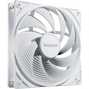 Be Quiet Pure Wings 3 Case Fan 140mm με Σύνδεση 4-Pin PWM Λευκό