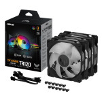 Asus TUF Gaming TR120 ARGB Case Fan με Σύνδεση 4-Pin PWM 3τμχ