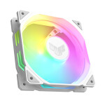Asus TUF Gaming TR120 ARGB Case Fan με Σύνδεση 4-Pin PWM 3τμχ Λευκό