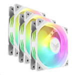 Asus TUF Gaming TR120 ARGB Case Fan με Σύνδεση 4-Pin PWM 3τμχ Λευκό
