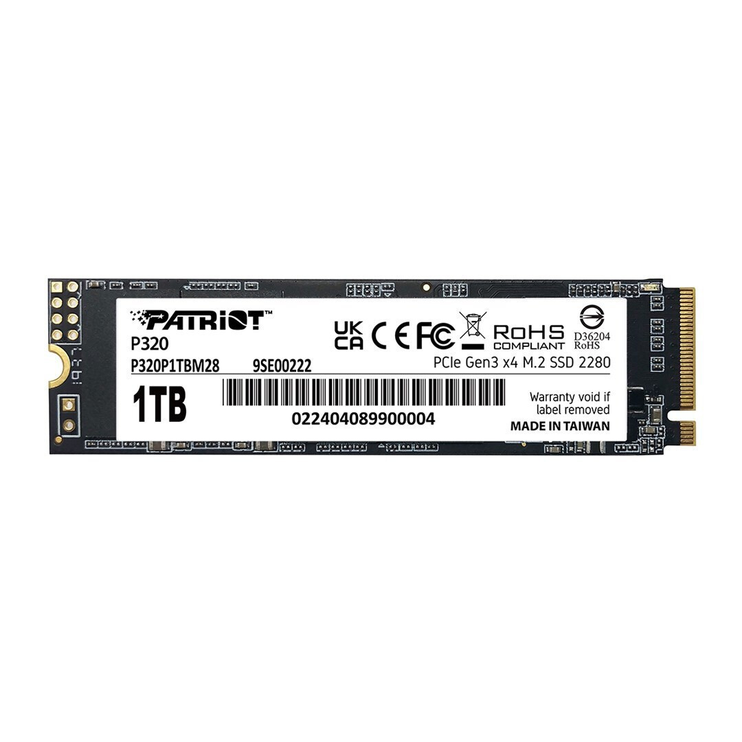 Patriot Viper P320 SSD 512GB M.2 NVMe PCI Express 4.0 Κωδικός P320P512GM28
