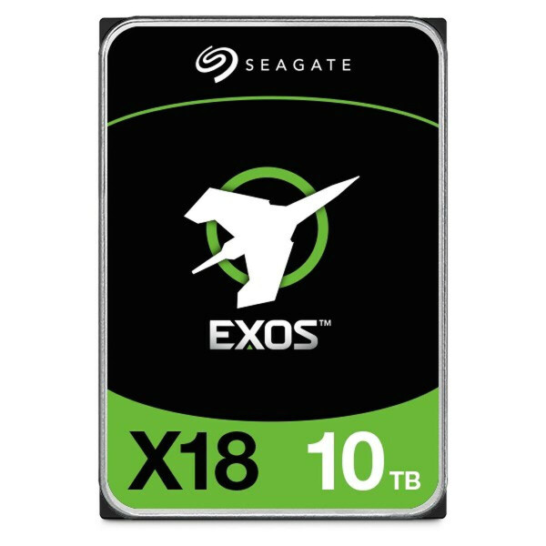 Seagate Exos X18 512e/4Kn 10TB HDD Σκληρός Δίσκος 3.5 SATA III 7200rpm με 256MB Cache για NAS / Server Κωδικός ST10000NM018G