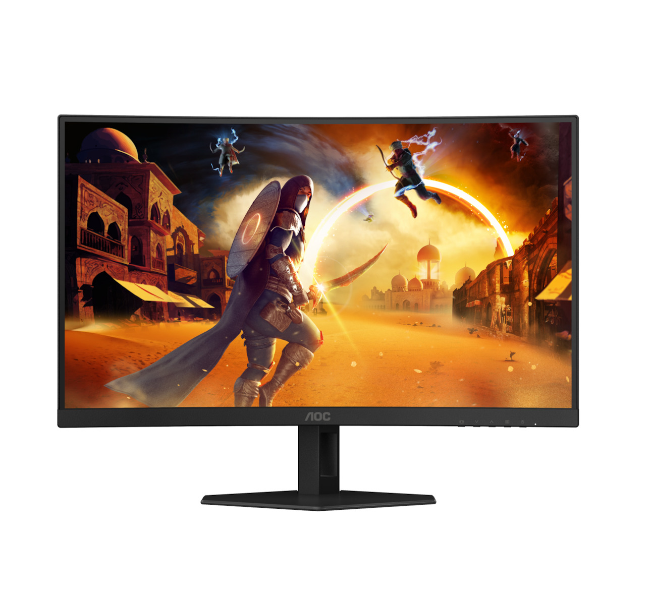 AOC C27G4ZXE VA HDR Curved Monitor 27 FHD 1920x1080 280Hz με Χρόνο Απόκρισης 1ms GTG