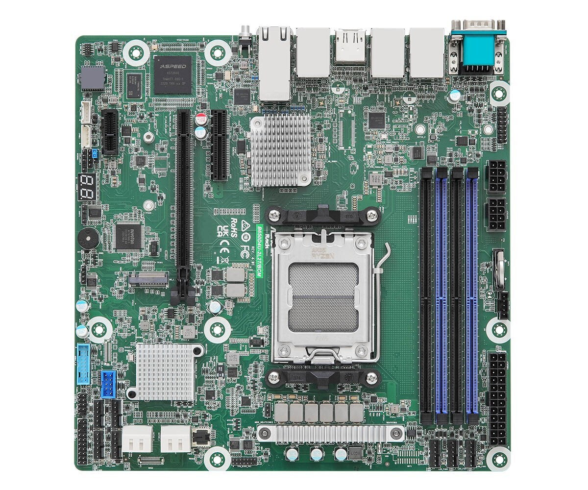 ASRock B650D4U-2L2T/BCM B650E Motherboard Micro ATX με AMD AM5 Socket