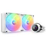 NZXT Kraken 280 RGB Υδρόψυξη Επεξεργαστή Διπλού Ανεμιστήρα 140mm για Socket AM4/AM5/1700/1200/115x Λευκή