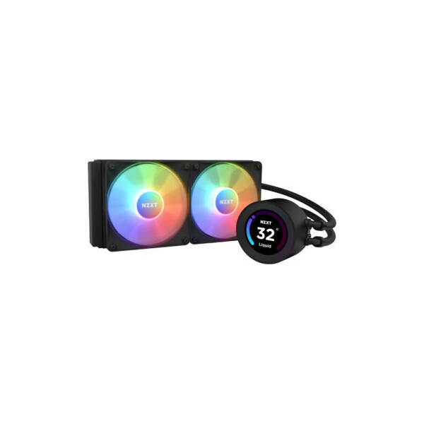 NZXT Kraken Elite 280 RGB Υδρόψυξη Επεξεργαστή Διπλού Ανεμιστήρα 140mm για Socket AM4/AM5/1700/1200/115x