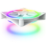 NZXT F120 RGB Duo Case Fan με Σύνδεση 4-Pin PWM Λευκό