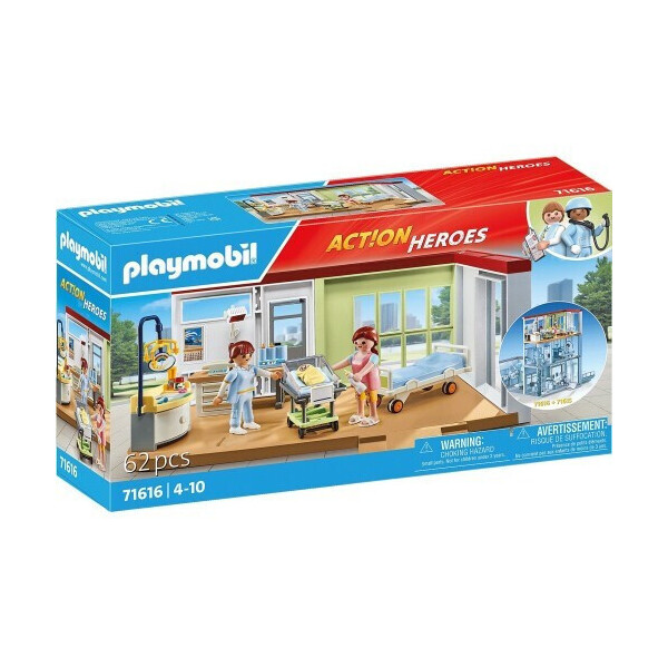 Playmobil Action Heroes Μαιευτική Κλινική για 4-10 ετών