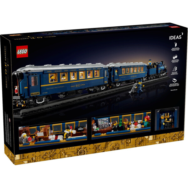 LEGO Ideas The Orient Express Train για 18 ετών Ετών 2540τμχ Κωδικός 21344