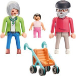 Playmobil MyLife Παππούς και Γιαγιά με Μωρό για 4-10 ετών