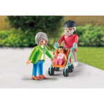 Playmobil MyLife Παππούς και Γιαγιά με Μωρό για 4-10 ετών