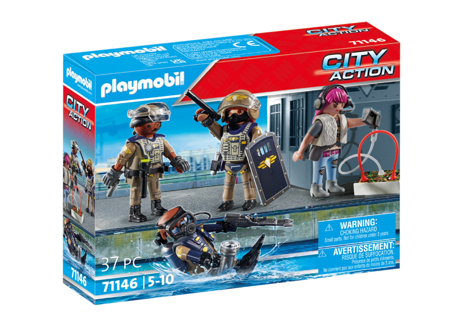 Playmobil City Action Ομάδα Ειδικών Δυνάμεων για 5-10 ετών
