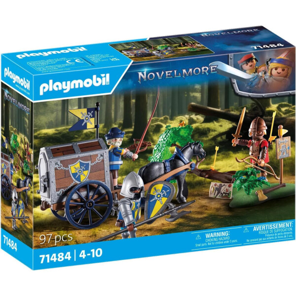 Playmobil Novelmore Ληστεία Εμπορικής Άμαξας για 4-10 ετών