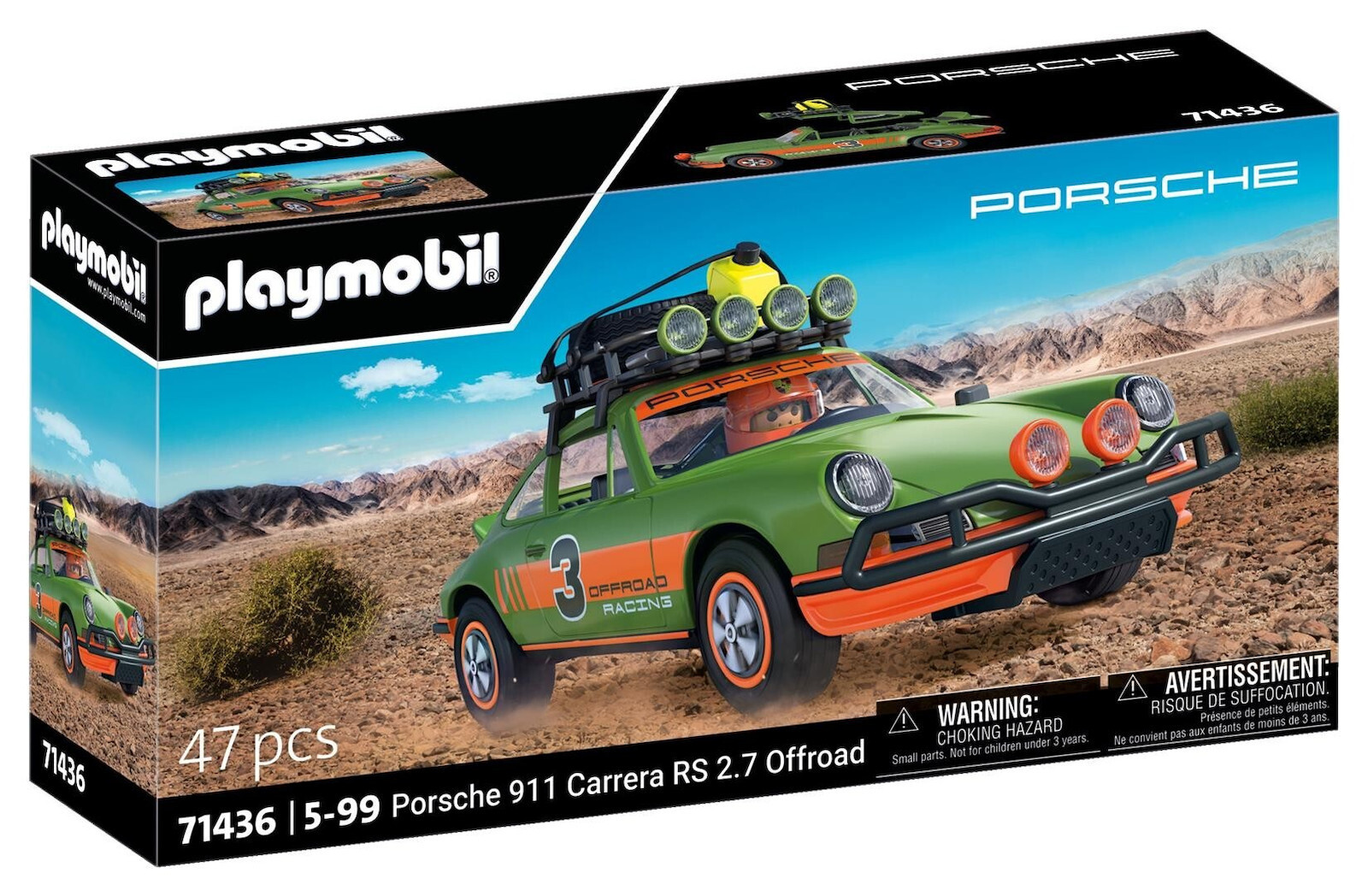 Playmobil Porsche 911 Carrera Rs 2.7 Offroad για 5-99 ετών