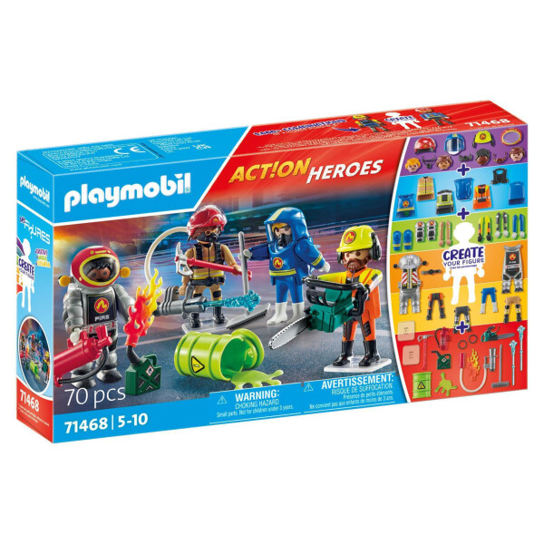 Playmobil Action Heroes Επιχείρηση Πυροσβεστικής για 5-10 ετών