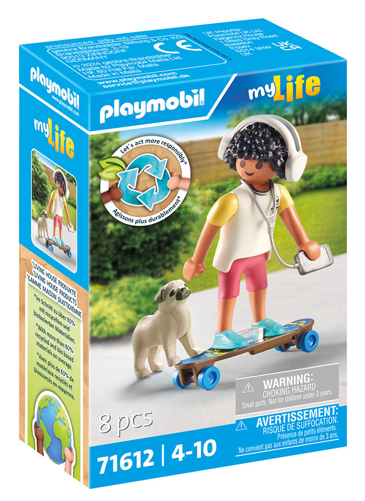 Playmobil MyLife Αγόρι Με Σκυλάκι για 4-10 ετών