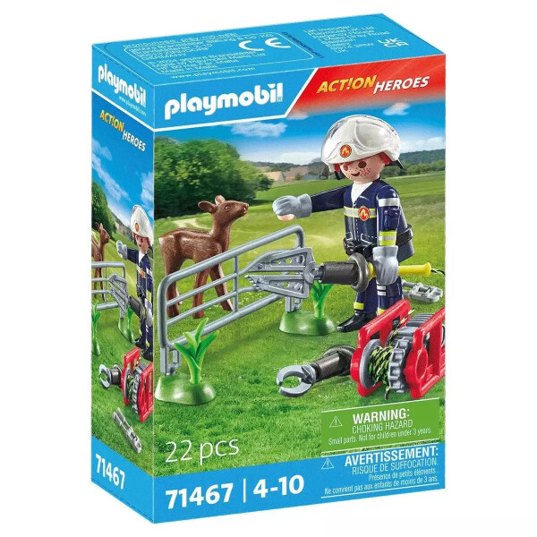 Playmobil Action Heroes Επιχείρηση Διάσωσης Ζώου για 4-10 ετών