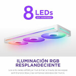 NZXT F360 RGB Core Case Fan με Σύνδεση 4-Pin PWM / 4-pin NZXT RGB Λευκό