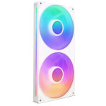 NZXT F280 RGB Core Case Fan με Σύνδεση 4-Pin PWM / 4-pin NZXT RGB Λευκό