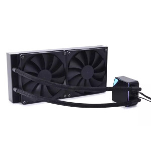 Alphacool Core Ocean T38 AIO 280mm Υδρόψυξη Επεξεργαστή Διπλού Ανεμιστήρα 140mm για Socket AM4/AM5/1700/1200/115x με ARGB Φωτισμό