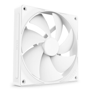 NZXT F140P Case Fan με Λευκό Φωτισμό και Σύνδεση 4-Pin PWM Λευκό