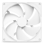 NZXT F140P Case Fan με Λευκό Φωτισμό και Σύνδεση 4-Pin PWM Λευκό