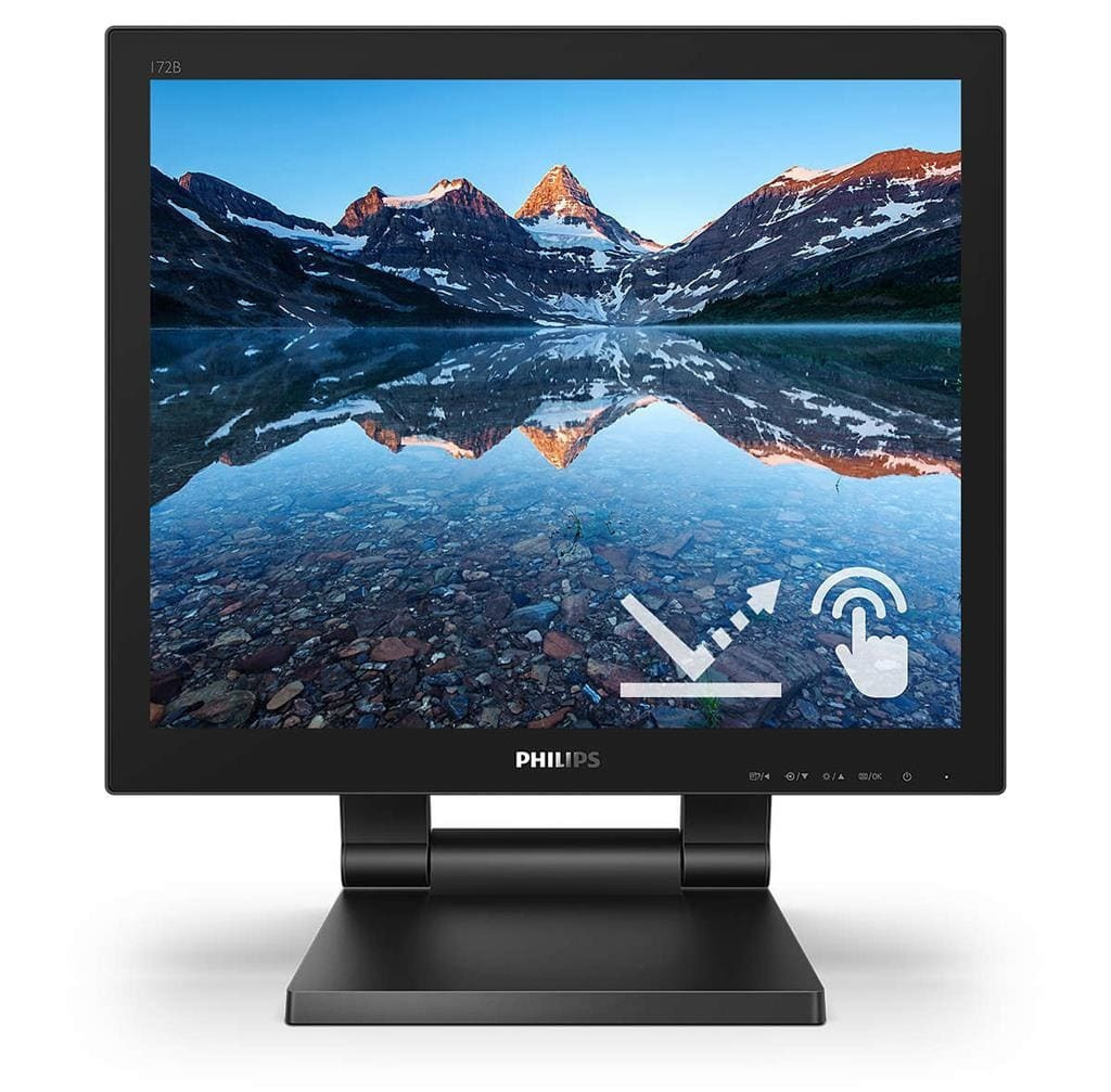 Philips 172B9TL TN Touch Monitor 17 1280x1024 με Χρόνο Απόκρισης 1ms GTG