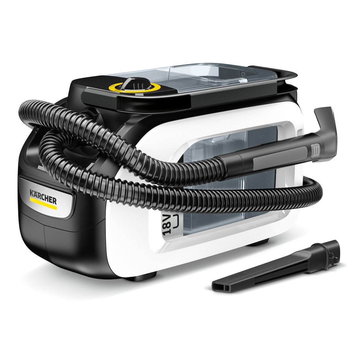 Karcher SE 3-18 Compact Home Επαναφορτιζόμενη Σκούπα Υγρών / Στερεών Χωρίς Φορτιστή και Μπαταρία με Πλαστικό Κάδο 2.9lt
